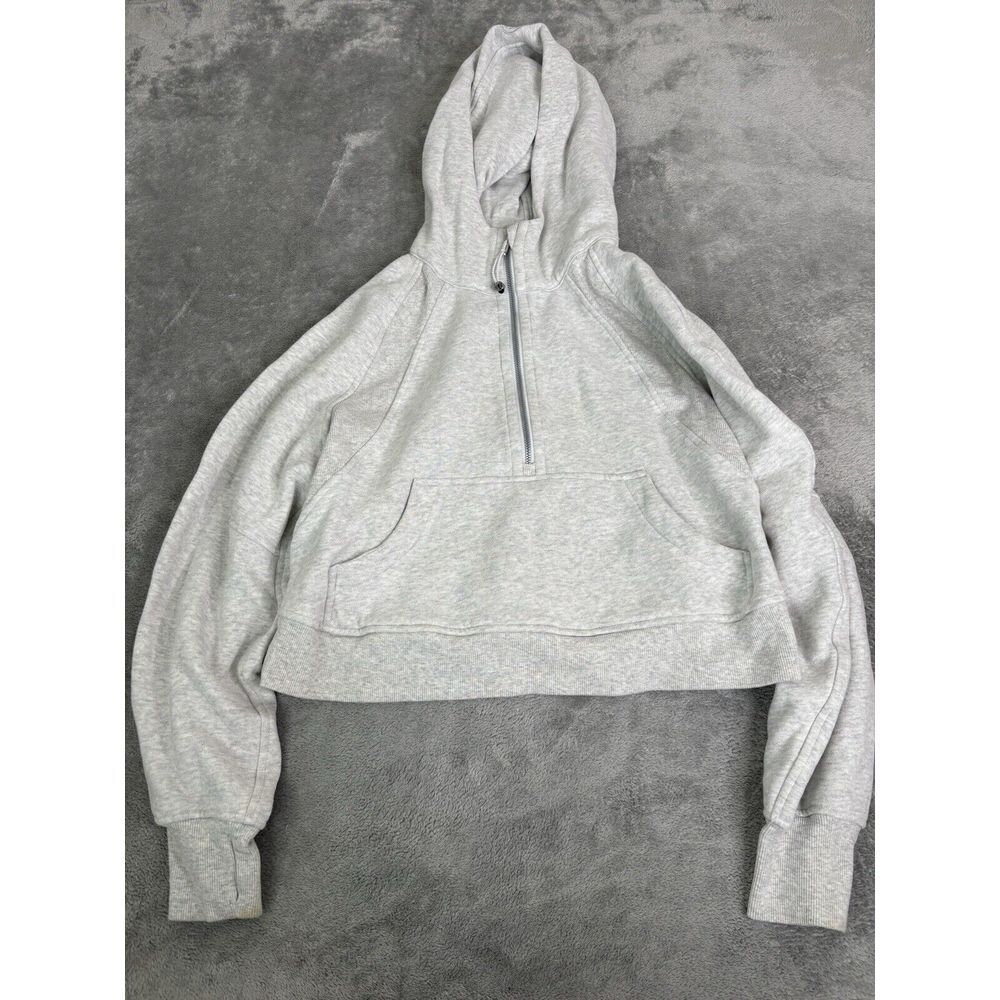 lululemon athletica Gray Hoodie Sweatshirt